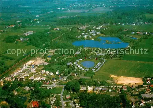 AK / Ansichtskarte Ganderkesee Haus Cristina Fliegeraufnahme Ganderkesee