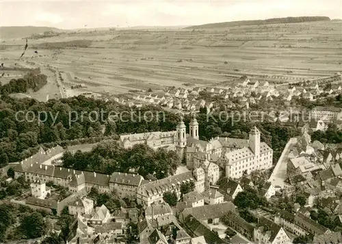 AK / Ansichtskarte Bad_Mergentheim Fliegeraufnahme mit Hoch und Deutschmeister Schloss Bad_Mergentheim