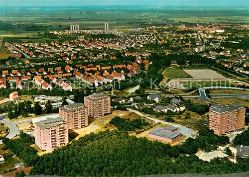 AK / Ansichtskarte Buxtehude Fliegeraufnahme Buxtehude