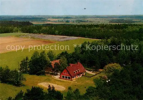 AK / Ansichtskarte Holtorfsbostel Schullandheim Forsmannstrasse Fliegeraufnahme Holtorfsbostel