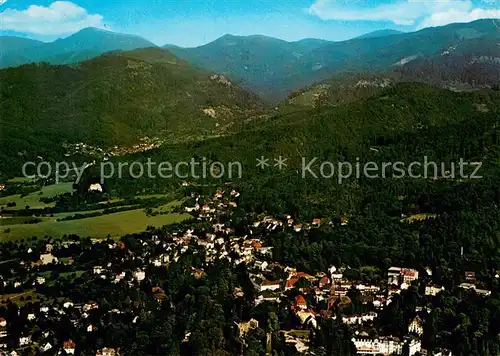 AK / Ansichtskarte Badenweiler Fliegeraufnahme Badenweiler