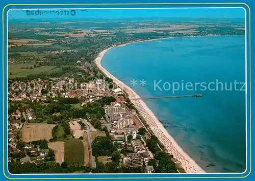 AK / Ansichtskarte Scharbeutz_Ostseebad Fliegeraufnahme Scharbeutz_Ostseebad