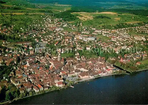 AK / Ansichtskarte ueberlingen_Bodensee Fliegeraufnahme ueberlingen Bodensee