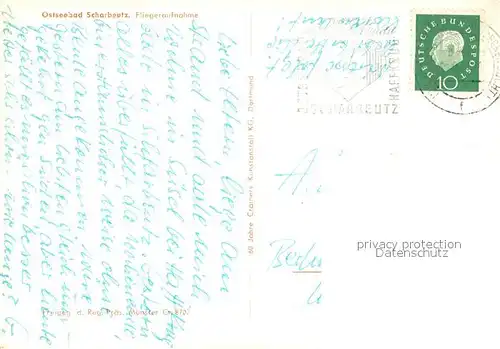 AK / Ansichtskarte Scharbeutz_Ostseebad Fliegeraufnahme Scharbeutz_Ostseebad