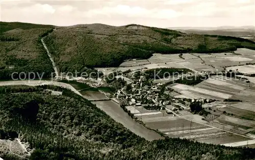 AK / Ansichtskarte Hemfurth Edersee Gesamtansicht Hemfurth Edersee