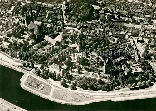AK / Ansichtskarte Tangermuende Fliegeraufnahme Tangermuende