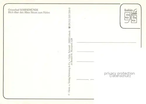 AK / Ansichtskarte Warnemuende_Ostseebad Fliegeraufnahme Alter Strom und Meer Warnemuende_Ostseebad