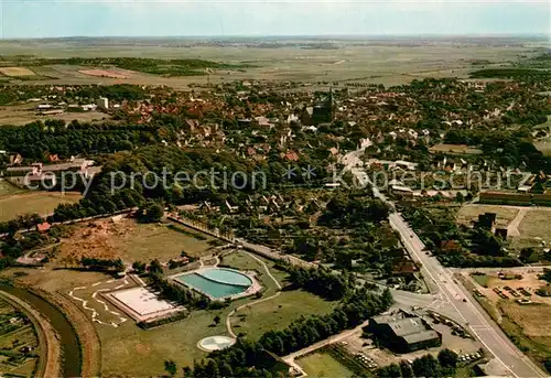 AK / Ansichtskarte Meldorf Fliegeraufnahme Meldorf