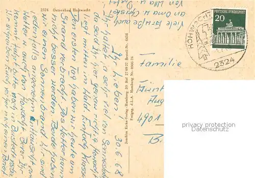 AK / Ansichtskarte Hohwacht_Ostseebad Fliegeraufnahme Strandpanorama Hohwacht_Ostseebad