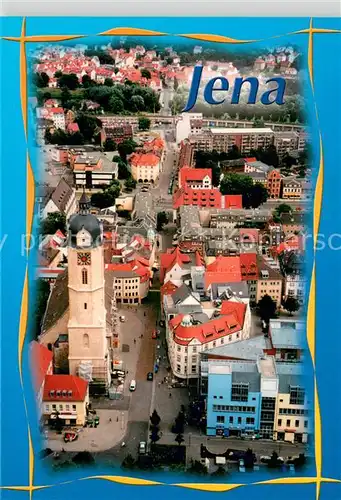 AK / Ansichtskarte Jena_Thueringen Fliegeraufnahme Teilansicht Jena Thueringen