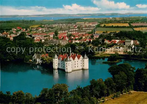 AK / Ansichtskarte Gluecksburg_Ostseebad Fliegeraufnahme Gluecksburg_Ostseebad