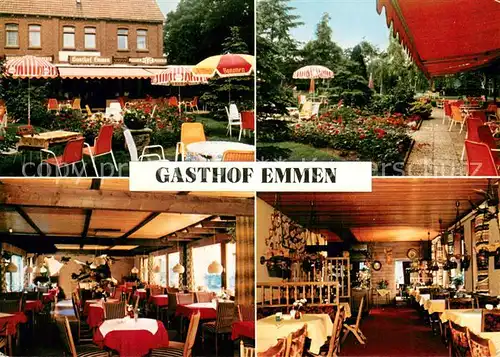 AK / Ansichtskarte Emmen_Nordheide Gasthof Emmen Hotel Restaurant Kaffeegarten Emmen Nordheide