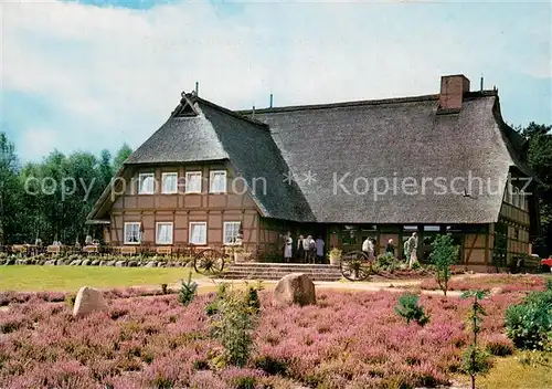AK / Ansichtskarte Undeloh Undeloher Hof Hotel Restaurant Urlaub in der Heide Undeloh