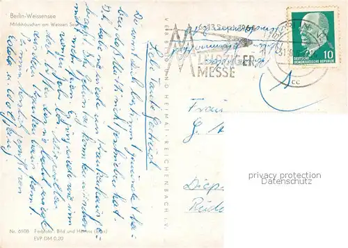 AK / Ansichtskarte Weissensee_Berlin Milchhaeuschen am Weissen See Weissensee Berlin