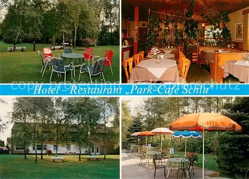 AK / Ansichtskarte Behringen_Bispingen Hotel Restaurant Park Cafe Schlu Behringen Bispingen