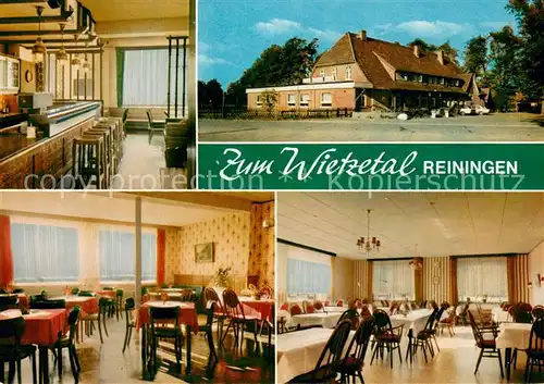 AK / Ansichtskarte Reiningen_Wietzendorf Gasthaus Pension Zum Wietzetal Gastraeume Reiningen Wietzendorf