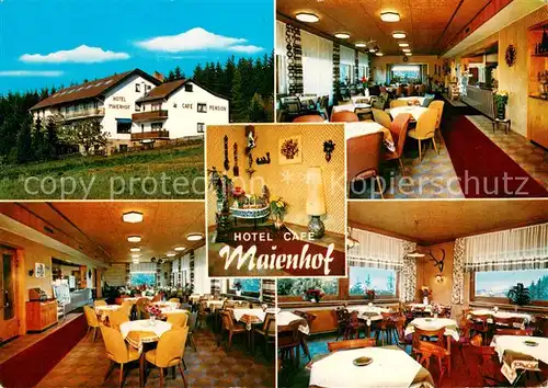 AK / Ansichtskarte Siedelsbrunn Hotel Cafe Maienhof Restaurant Siedelsbrunn