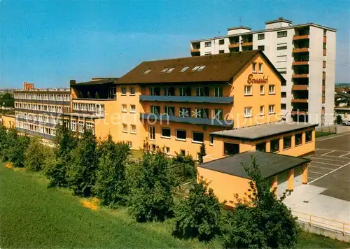 AK / Ansichtskarte Leutershausen_Hirschberg_Bergstrasse Hotel Sonnenhof Leutershausen_Hirschberg