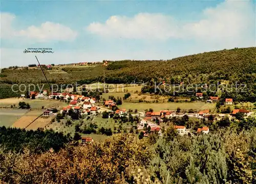 AK / Ansichtskarte Kortelshuette Panorama mit Blick zu Gasthaus Pension Zum weissen Lamm Kortelshuette