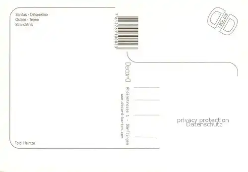 AK / Ansichtskarte Boltenhagen_Ostseebad Fliegeraufnahme Sanitas  Ostseeklinik Terme Strandklinik Boltenhagen_Ostseebad