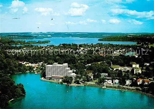 AK / Ansichtskarte Malente Gremsmuehlen Fliegeraufnahme Hotel Itermar am Dieksee Malente Gremsmuehlen