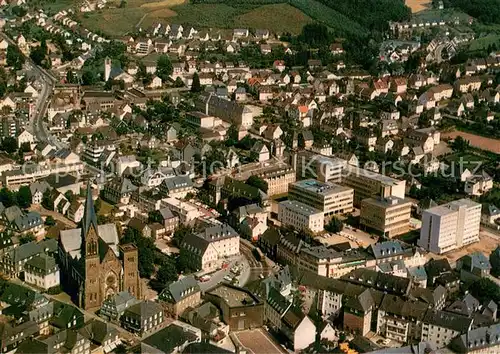 AK / Ansichtskarte Olpe__Stadt Fliegeraufnahme Stadtmitte 