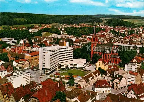 AK / Ansichtskarte Heidenheim_Brenz Rathaus staedtebauliches Zentrum Innenstadt Heidenheim Brenz