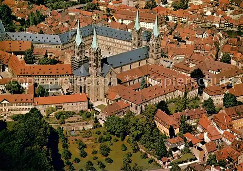 AK / Ansichtskarte Bamberg Fliegeraufnahme Dom Bamberg