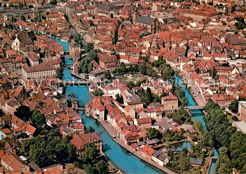 AK / Ansichtskarte Bamberg Fliegeraufnahme Altstadt Bamberg