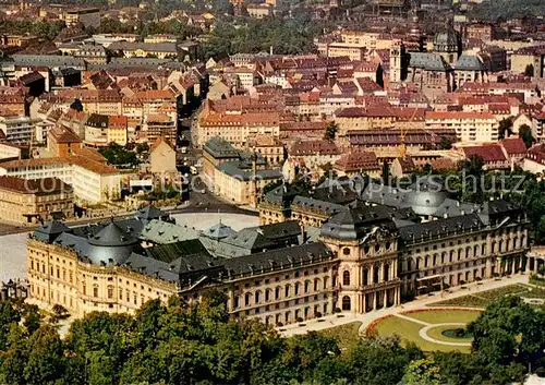 AK / Ansichtskarte Wuerzburg Residenz Wuerzburg