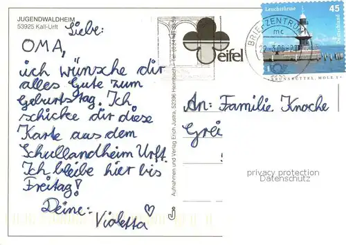 AK / Ansichtskarte Urft Jugendwaldheim Mehrbettzimmer Urft