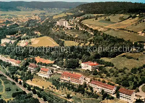 AK / Ansichtskarte Bad_Mergentheim Erlenbachweg m. Kurhaus Bristol dr.Einigs Tauberland Sanatorium Sanatorium Dr.Hinze Gaestehaus Kippes Park Cafe Bad_Mergentheim