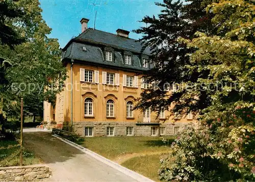 AK / Ansichtskarte Marktredwitz Caritas Familienerholungsheim Waldfrieden Aussenansicht Marktredwitz