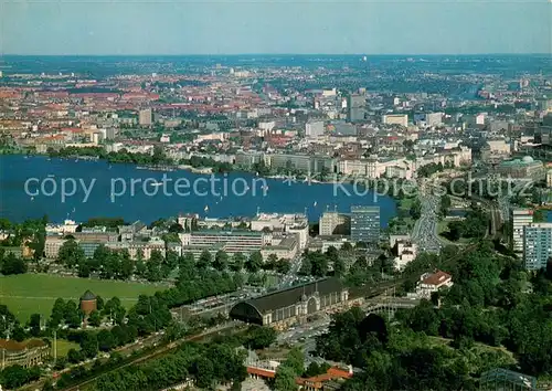 AK / Ansichtskarte Hamburg Dammtor Aussenalster Hamburg