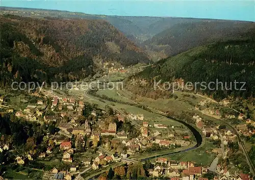 AK / Ansichtskarte Hirsau Fliegeraufnahme Schwarzwald Hirsau