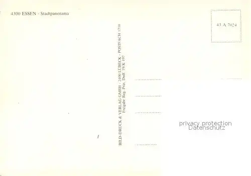 AK / Ansichtskarte Essen__Ruhr Fliegeraufnahme Stadtpanorama 