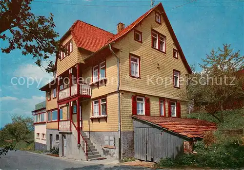 AK / Ansichtskarte Buchklingen_Odenwald Landheim d. Elisabethengymnasiums Aussenansicht Buchklingen Odenwald