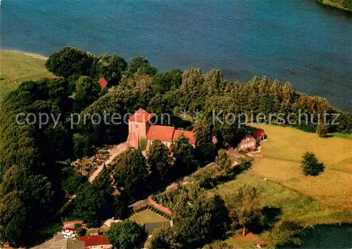 AK / Ansichtskarte Bad_Segeberg Fliegeraufnahme Kirche zu Warder Bad_Segeberg