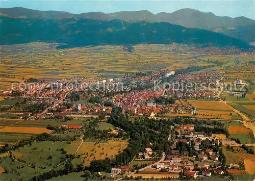 AK / Ansichtskarte Bad_Krozingen Fliegeraufnahme Gesamtansicht Panorama Bad_Krozingen