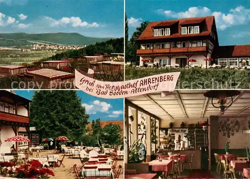 AK / Ansichtskarte Ahrenberg Berggasthof Ahrenberg Teilansichten Ahrenberg