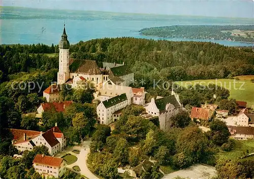 AK / Ansichtskarte Ammersee Kloster Andechs Ammersee Ammersee