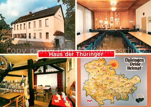 AK / Ansichtskarte Marienborn_Mainz Haus der Thueringer Teilansichten Marienborn Mainz