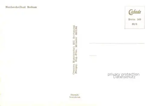 AK / Ansichtskarte Borkum Fliegeraufnahme Strandpanorama Borkum