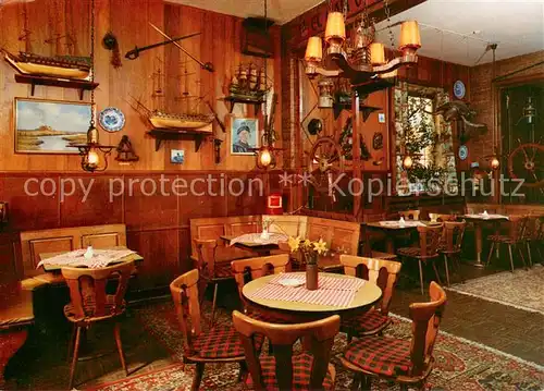 AK / Ansichtskarte Husum_Nordfriesland Friesenklause Gaststube Husum_Nordfriesland