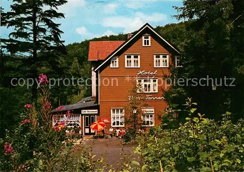 AK / Ansichtskarte Hohegeiss_Harz Waldhotel Dicke Tannen Hohegeiss Harz