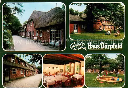 AK / Ansichtskarte Suederende_Foehr Haus Doerpfeld Gaestehaus Pension Gaststaette Suederende Foehr