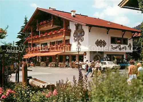 AK / Ansichtskarte Reit_Winkl Konditorei Kur Cafe Tuerk Reit_Winkl