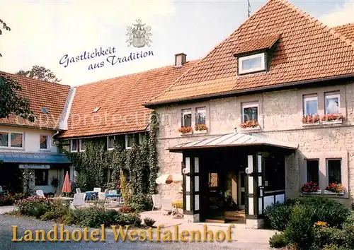 AK / Ansichtskarte Usseln Landhotel Westfalenhof Usseln