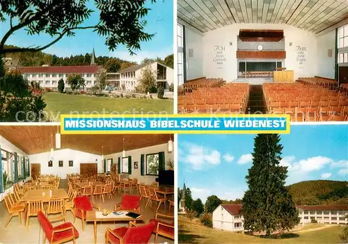 AK / Ansichtskarte Bergneustadt Missionshaus Bibelschule Wiedenest Gast und Versanstaltungsraum Bergneustadt