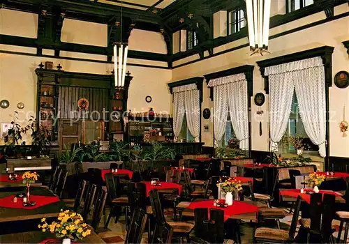 AK / Ansichtskarte Bayerisch_Eisenstein Restaurant im Grenzbahnhof Bayerisch_Eisenstein
